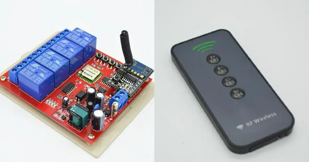 AC 220V 4CH канальный WiFI переключатель Модуль Автоматизации умного дома вкл/выкл