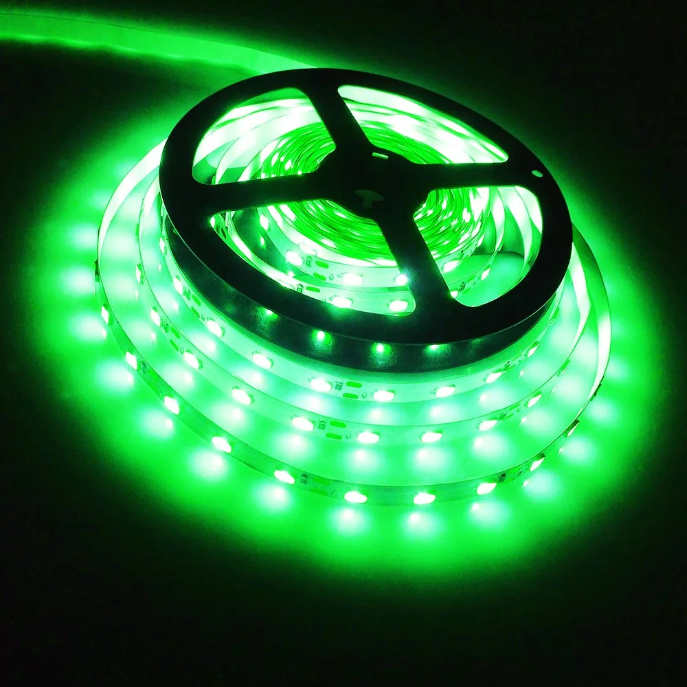 500 см 5630 5730 Светодиодная лента с DC conector Легкая установка гибкий свет SMD чип 60led/m