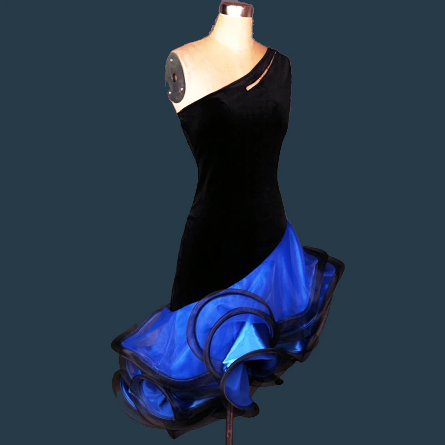 Платье для латиноамериканских танцев взрослых и детей женщин девушек ча румбы