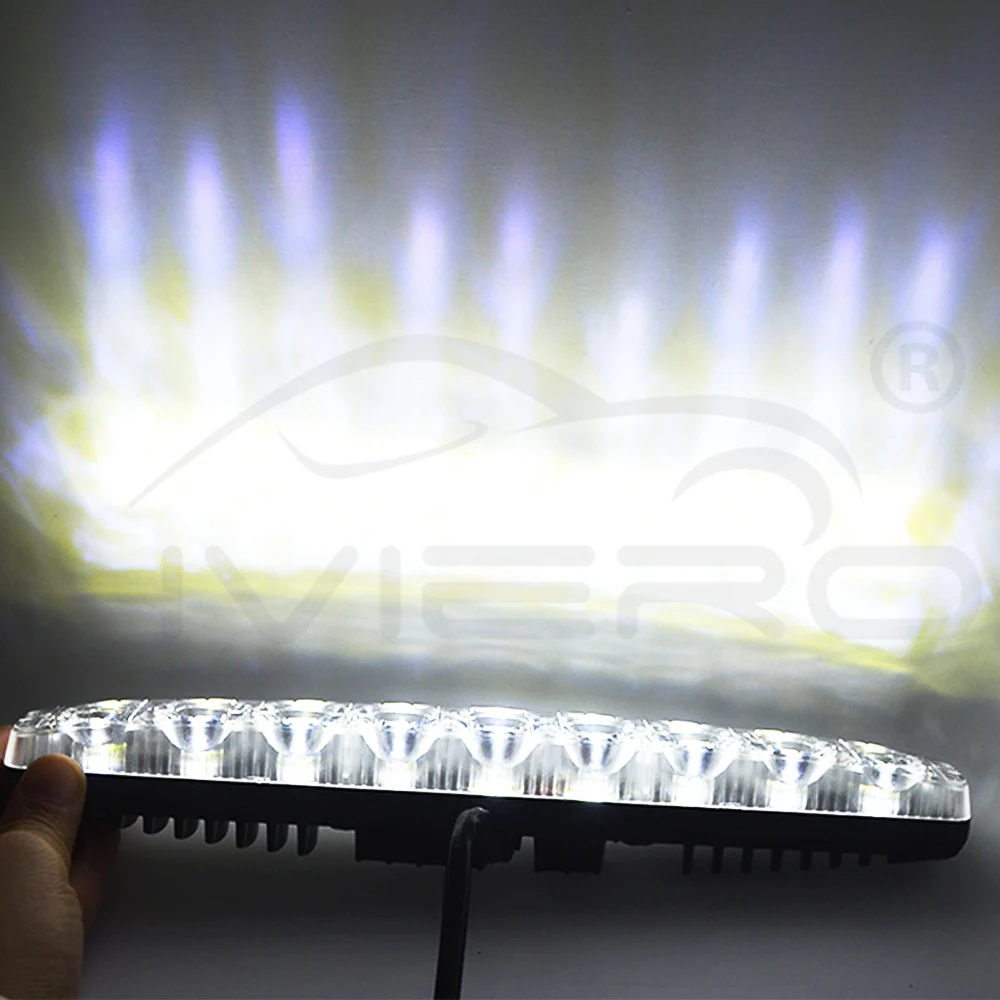 2 шт. DC 12 В Авто Светодиодный дневной ходовой светильник 9Led белый головной светильник лампа для вождения прожектор светильник для парковки противотуманный светильник долгий срок службы s