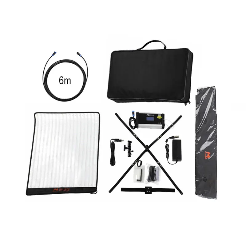 Falcon Eyes для студийной видеосъемки 2x1.51ft Bi Color 100W Portable LED Fotografia Professional светильник ing с