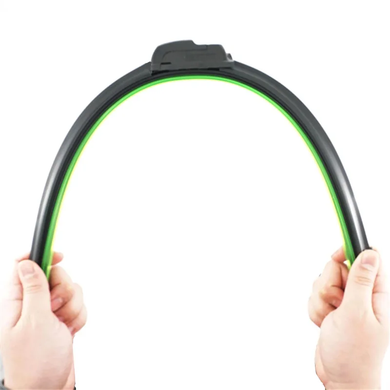 U тип мягкая Безрамное Bracketless Резина автомобилей Стеклоочиститель Blade для Porsche