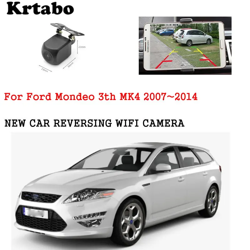 Автомобильная Беспроводная задняя камера для Ford Mondeo 3th MK4 20007 ~ 2017 ночного видения