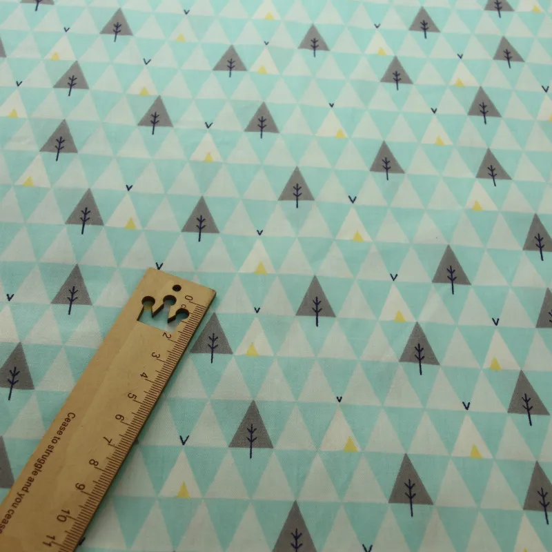 Buulqo хлопковый лист, ткань с принтом для детей, саржевая ткань для DIY, ручная работа, детская простыня, домашняя Ткань для шитья