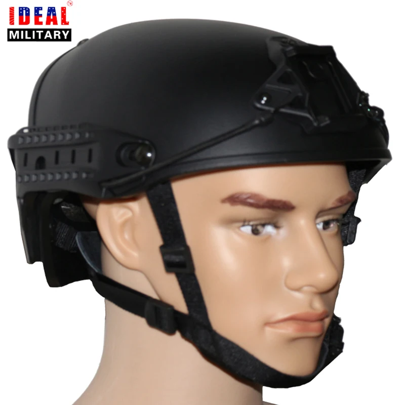 JJW Black NIJ level IIIA 3A Air Frame 100% Aramid Bulletproof Airframe Helmet With Ballistic Test Report 5 Years Warranty | Спорт и