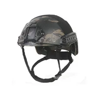 Multicam Black Военный страйкбол шлем боевой EmersonGear Тактический Быстрый Шлем MICH баллистический Тип Расширенный w/NVG кожух+ рельсы - Цвет: Multicam Black