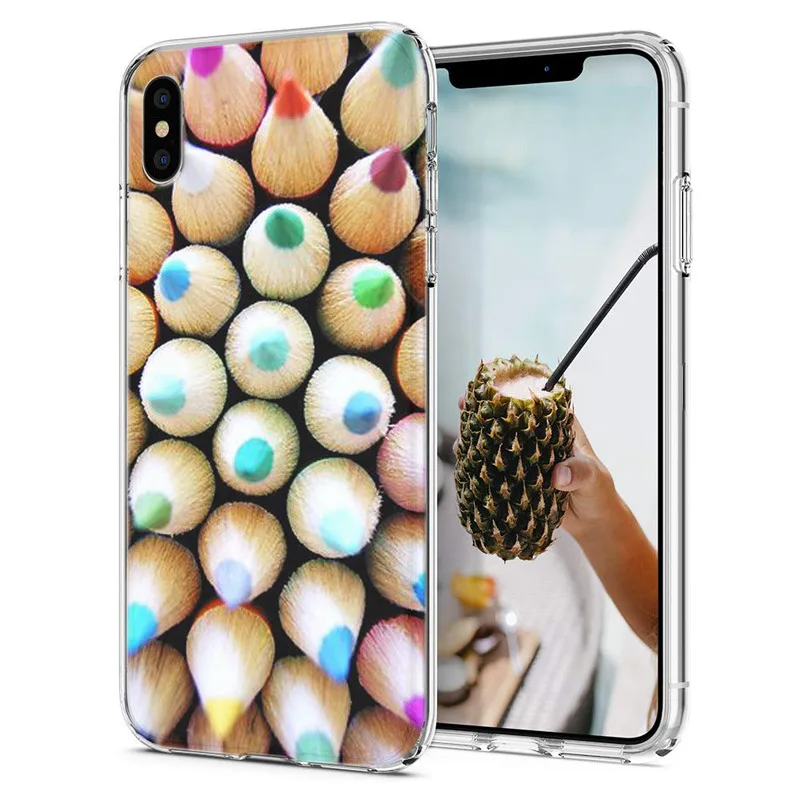 Для iPhone X XS XR Чехлы для чехлов TPU защитная задняя крышка девочек iPhone6 7 8 plus Max M806 |