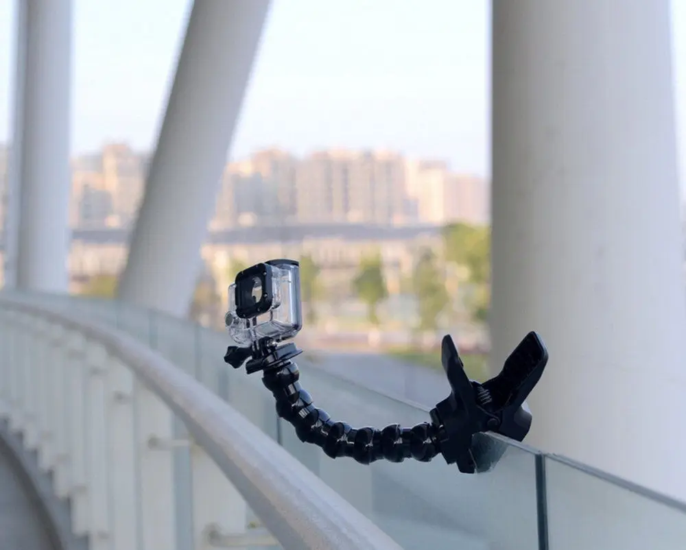 Гибкий держатель для камеры с креплением на руку + регулируемые гусиная шея GoPro Hero