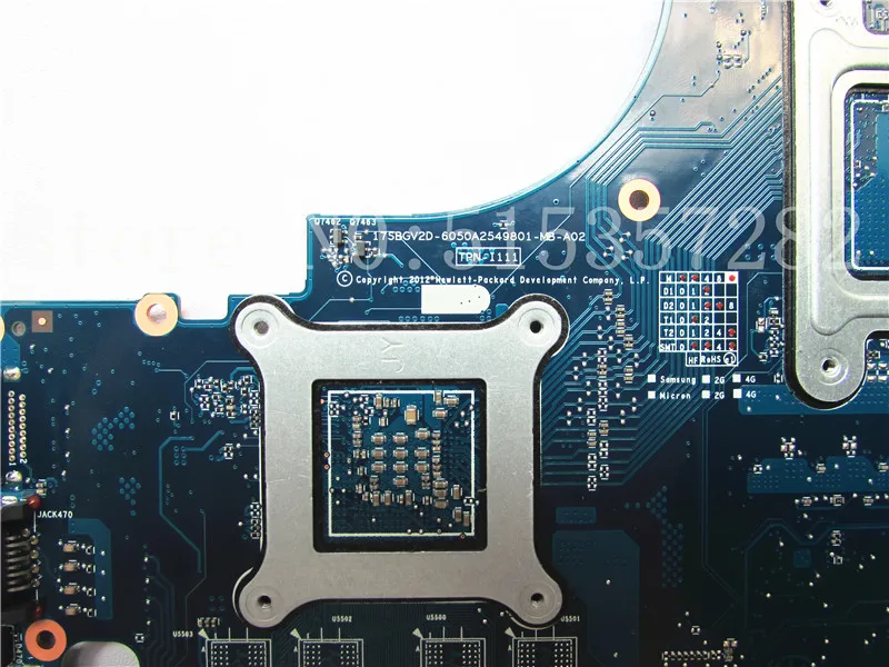 Материнская плата для ноутбука HP 17-J 17T-J 773371-501 773371-001 6050A2549801-MB-A02 HM87 840M 2G | Компьютеры
