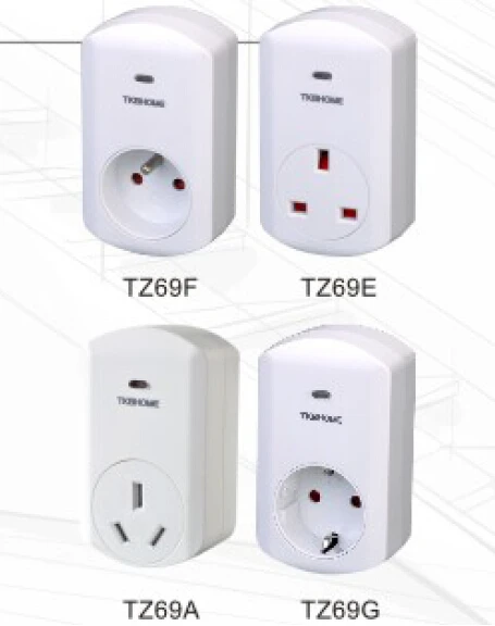 Переключатель включения/выключения TZ69G/F/E/C/U/A Z Wave Plus с измерителем