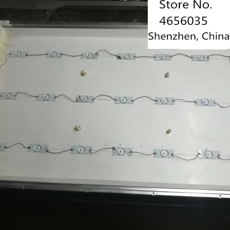 30 шт 3V SMD лампы бусины светодиодный ные для 32-65 дюймов Светодиодная лента ремонт