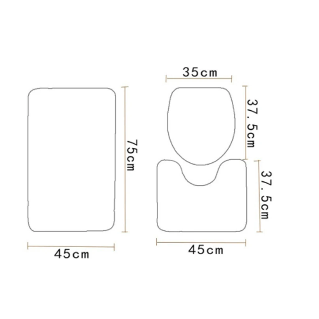 

African Women Shower Curtain Waterproof Polyester Shower Curtains Anti-Slip Bath Mat Flannel Toilet Pad tapis salle de bain