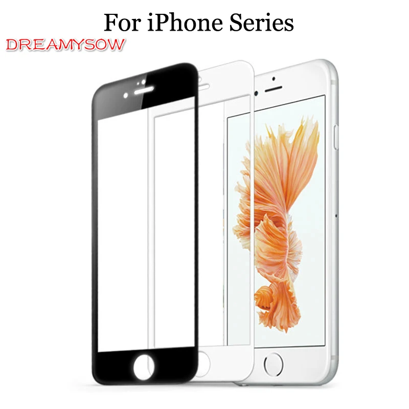 Защитное стекло закаленное 9H для iPhone X/8/7/6/6s plus/5/6/5c/SE/XSMAX/XR|tempered glass|full cover tempered glassglass