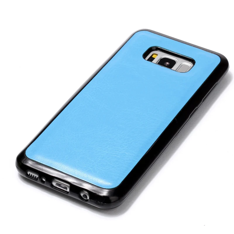 

Splice 2 in 1 Flip Leather Wallet Phone Soft Silicone Case Plain Cover Shell for Samsung Galaxy S5 S6 S7 Edge S8 S9 Plus Note 8