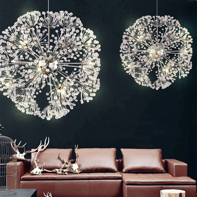 Современный светодиодный подвесной светильник Horsten в виде одуванчика с