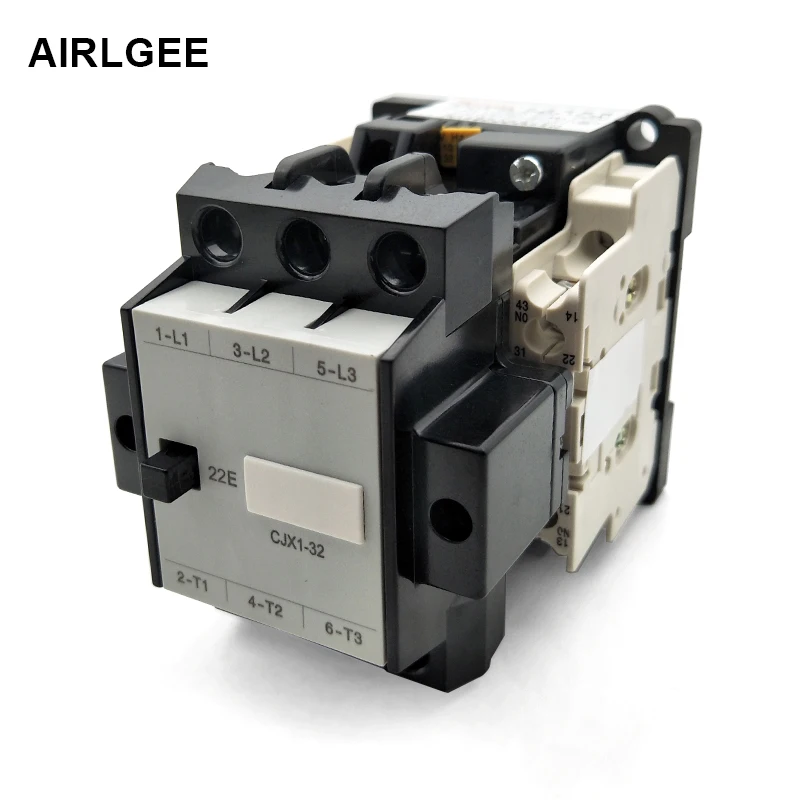 CJX1 32/22 3TB43 110В/50 Гц 129 в/60 катушка напряжения 3 фазы 2NO 2NC Универсальный
