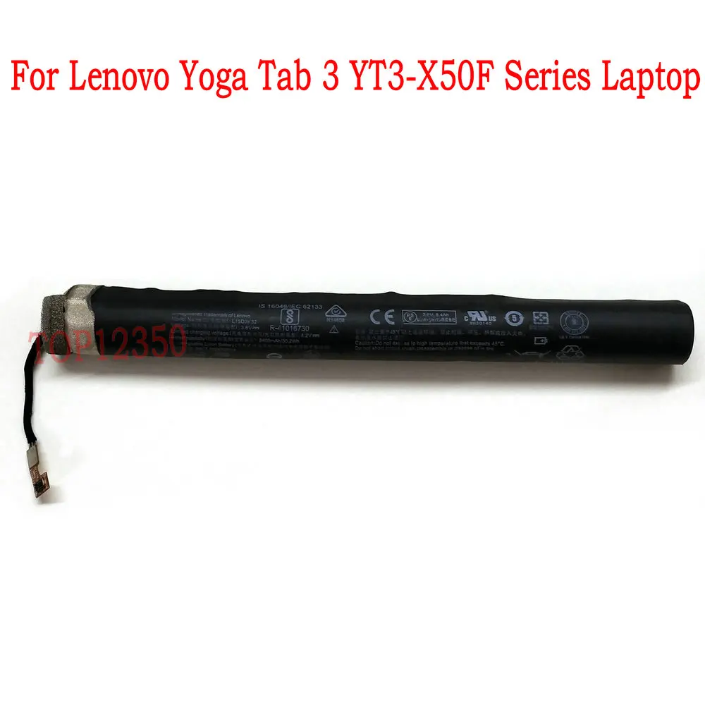 Оригинальный аккумулятор 8400 мАч L15D3K32 для Lenovo Yoga Tab 3 YT3 X50F Аккумулятор