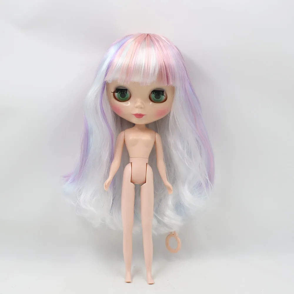 Продажа бесплатная доставка телесный цвет doll красочные волосы Blyth (BLWS 996) | Игрушки