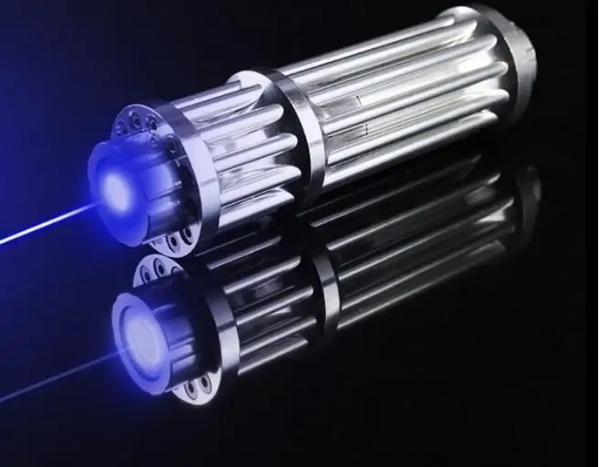 

high power Military 800w 800000m Blue Laser Pointers 450nm Burning Match/Dry Wood/Candle/Cigarettes Cigarettes Hunting+5 caps