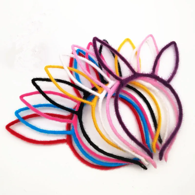 1 шт. Женская повязка на голову с кроличьими ушками|Аксессуары для волос девочек| |