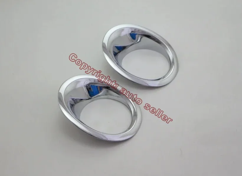 ABS Chrome Front Fog Light Lamp Cover Trim For BMW F48 X1 2016 2017 | Chromium Styling