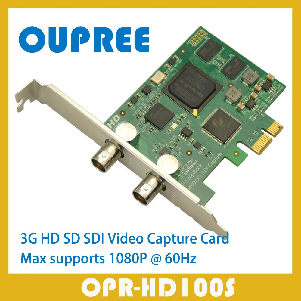 OPR HD100S Capture 1080P @ 60hz / FPS 3G HD SD SDI видеозахват с циклической выходной