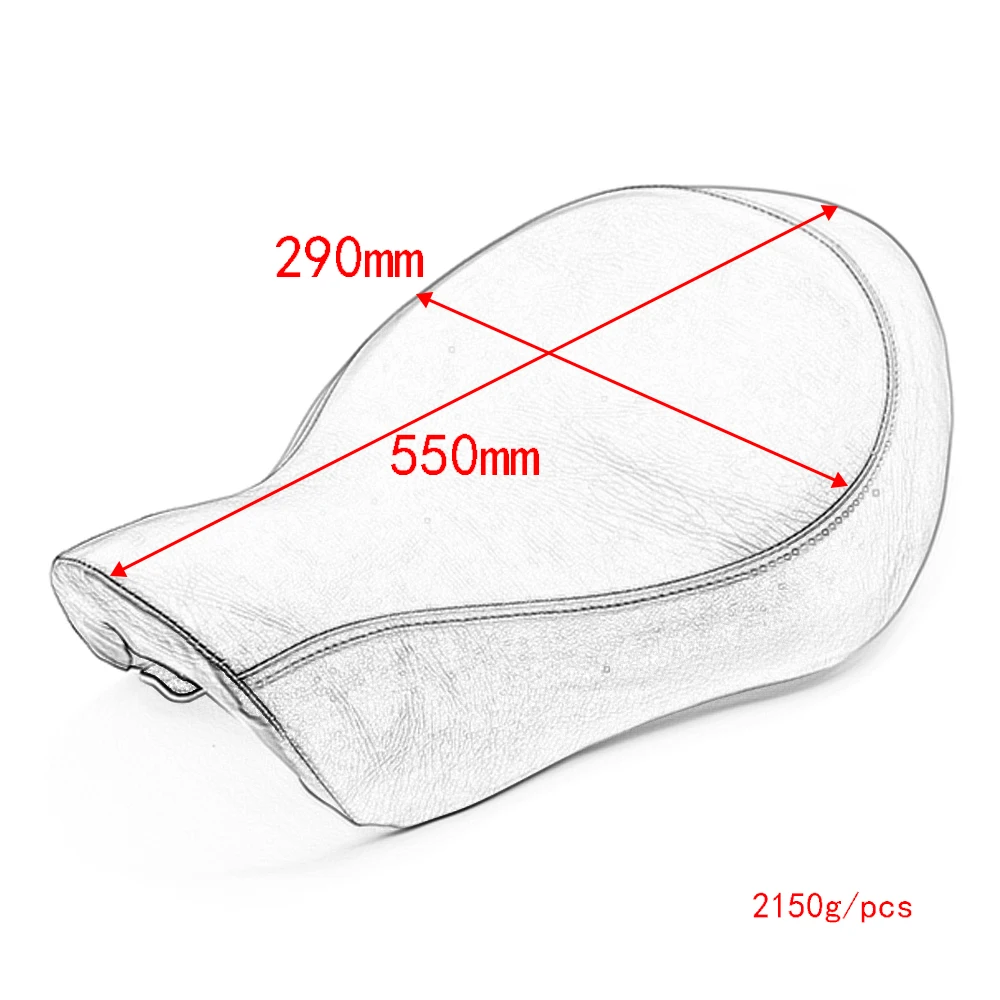 Широкое сиденье для соло Low Pro подходит Harley Sportster XL883 1200 N 48 2005 2013 новинка 2006 2007 2008 2009