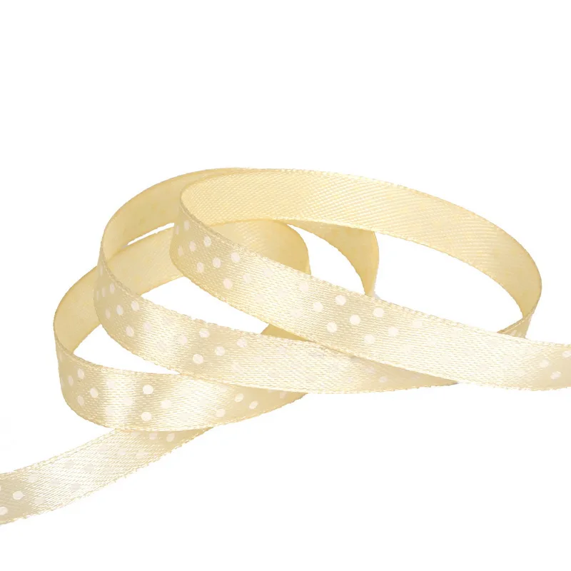 Лента из полиэстера и сатина 5 ярдов 10 мм для украшения свадебной вечеринки