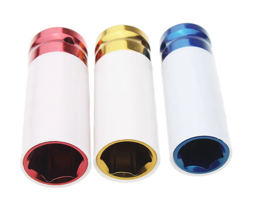 3 шт. тонкие гайки из сплава 1/2 дюйма 17 мм 19 21 мм|impact socket|impact socket setdeep |