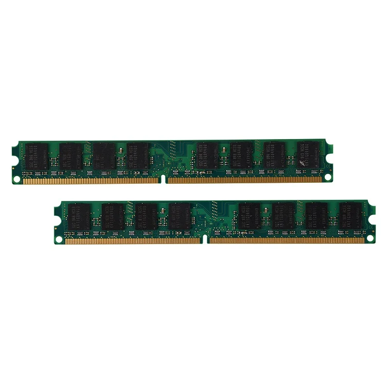 Новинка 4 Гб 2x2гб PC2 6400 pc6400 DDR2 800MHz память для рабочего стола 240PIN DIMM AMD|Оперативная