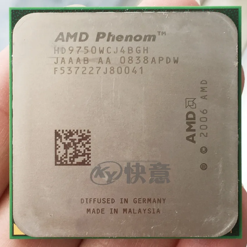 Процессор AMD Phenom X4 9750 HD9750WCJ4BGH 95 Вт CPU 940 AM2 + 100% рабочий настольный процессор