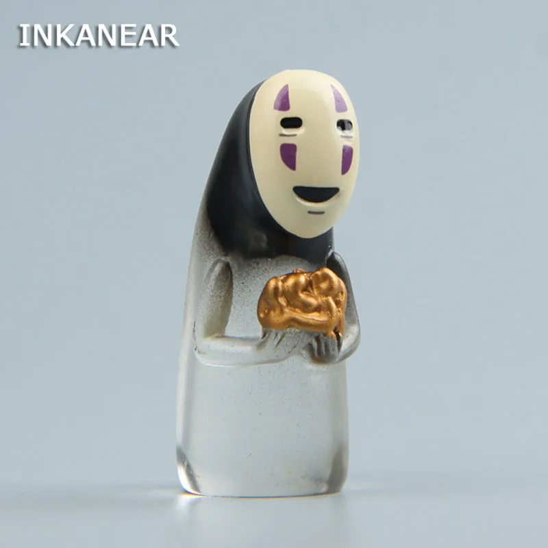 INKANEAR Spirited Awa Смола Безликий человек Сказочный Сад миниатюры Террариум экшн фигурка украшение автомобиля Декор игрушки аксессуары