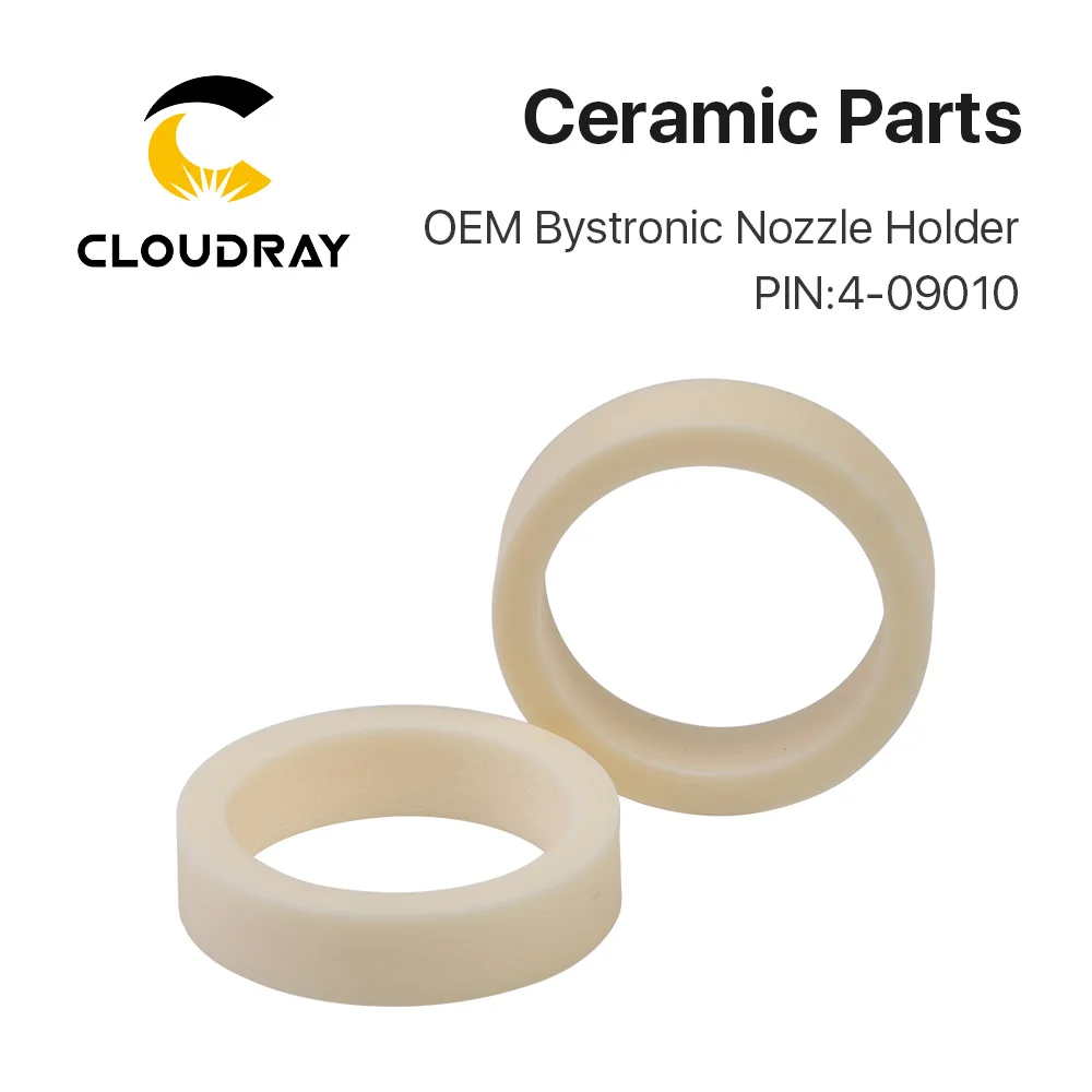 Керамический держатель сопла Cloudray OEM BYSTRONIC Laser 4-09010 D28 H6.5 для волоконной лазерной