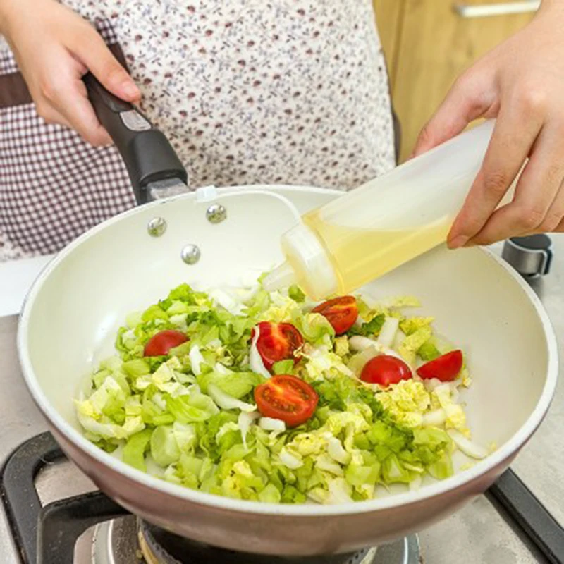 Пластиковые squeeze соус бутылки приправы диспенсер кетчуп Горчичным соусом Уксус