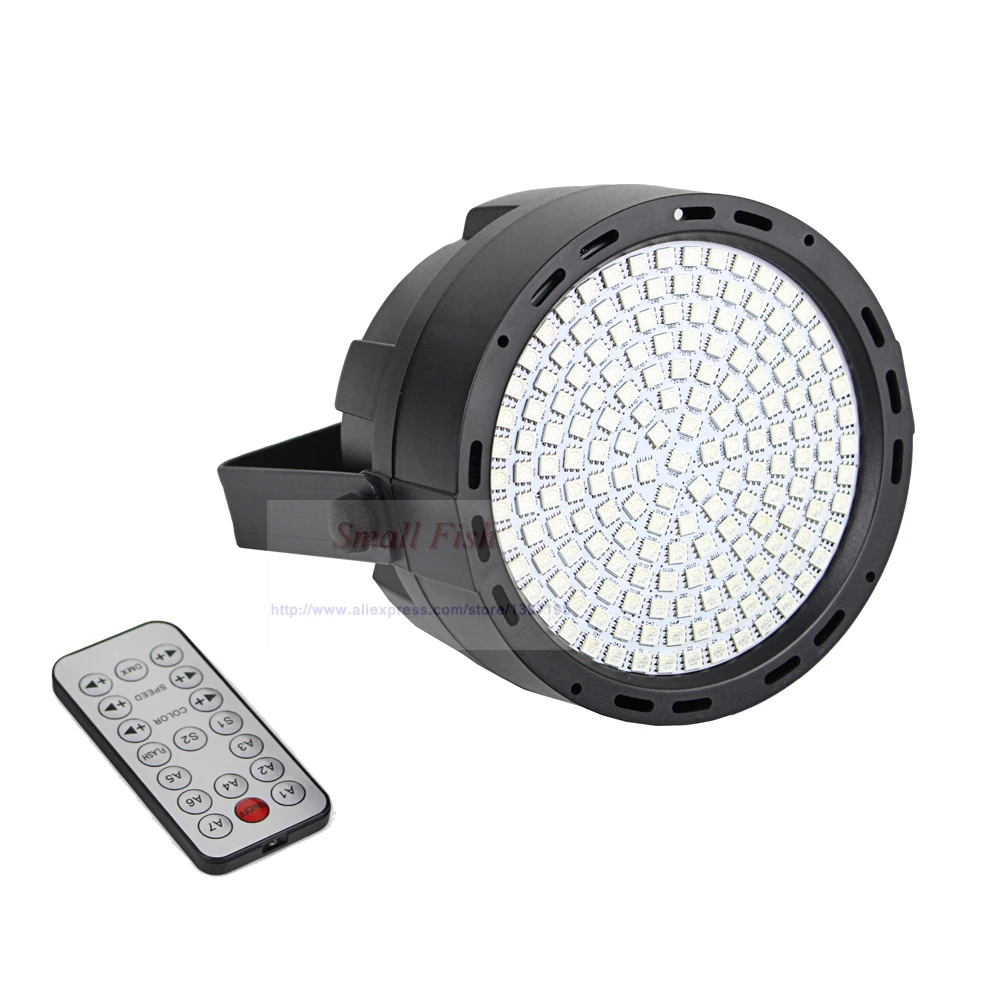 169 шт. RGB 3в1 SMD 5050 светодиодный плоский Par-прожектор DJ Par пульт дистанционного управления DMX512 свет DMX DJ размытый свет сцена диско вечеринки свет