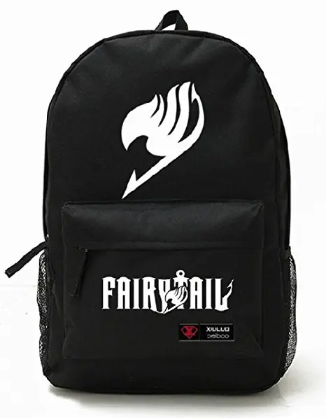 Хит продаж Аниме Fairy Tail Natsu рюкзак унисекс школьный сумка из Оксфордской ткани