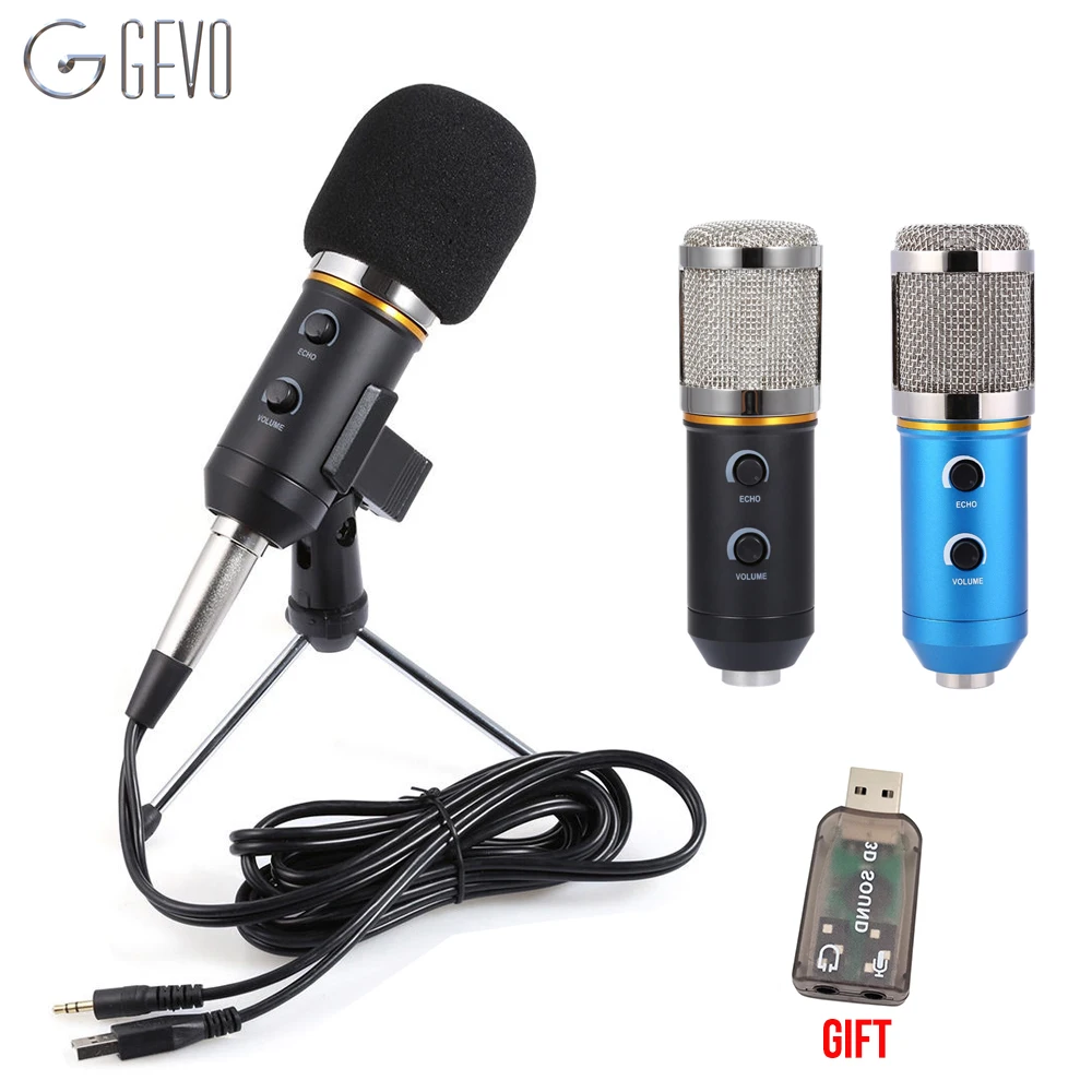Микрофон GEVO MK F200FL для звукозаписи профессиональные Проводные конденсаторные