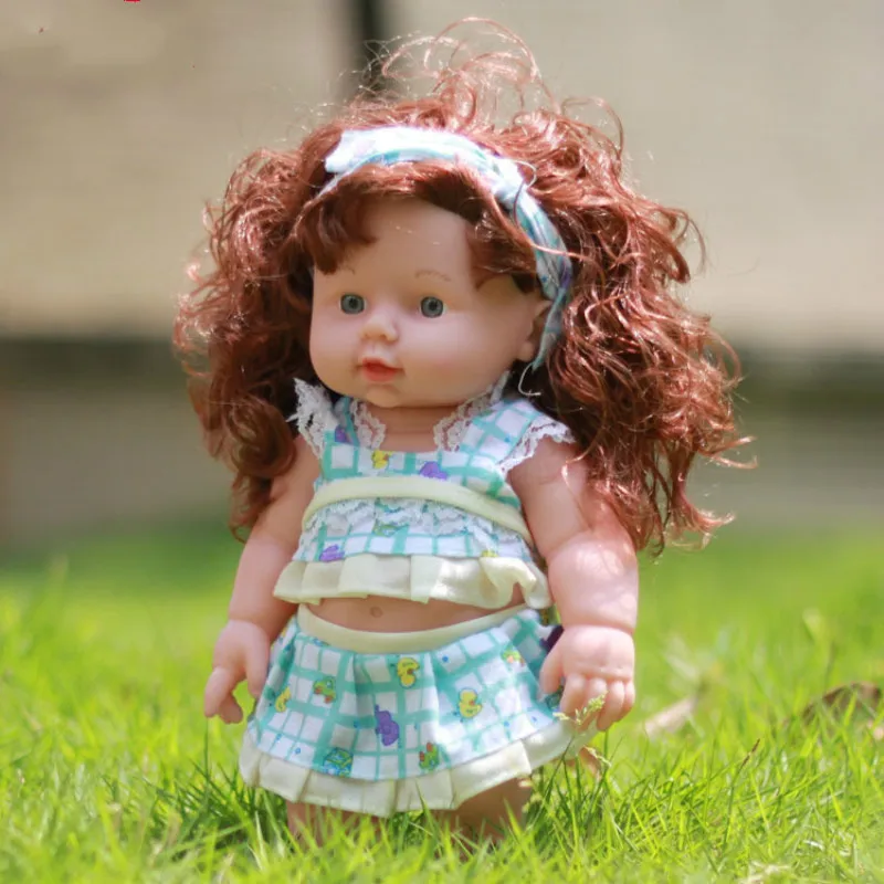 Умные куклы с голосом для детей 30 см супер милые мягкие резиновые игрушки умная