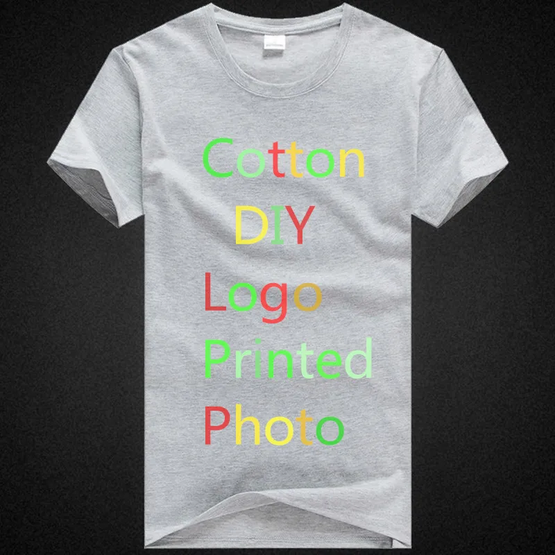 Женская футболка с логотипом на заказ футболки топы индивидуальная форма для