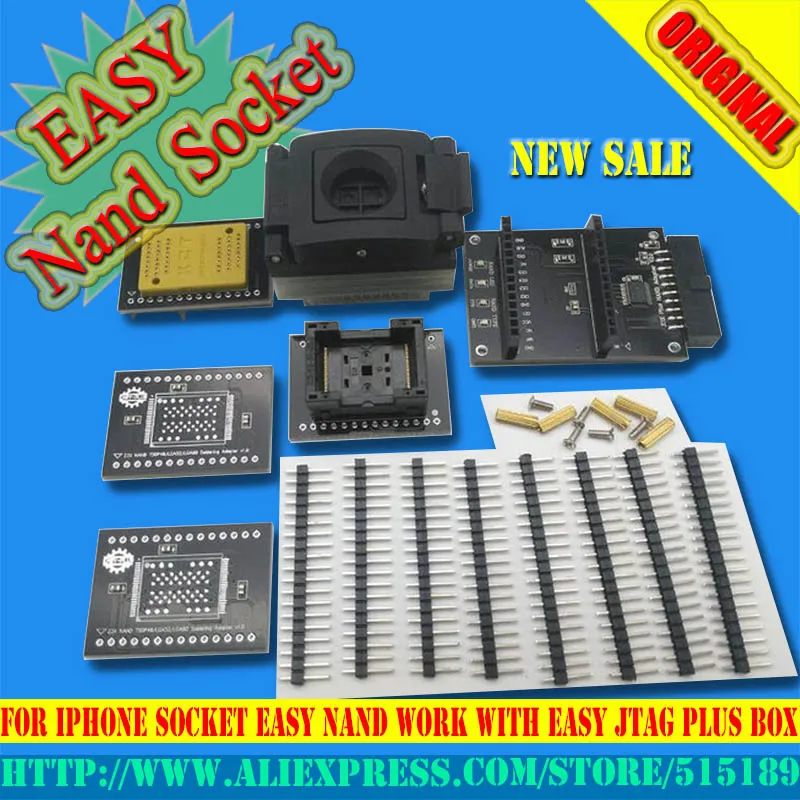 

2019 latest version Easy-nand EASY NAND socket for iphone socket Easy NAND work with EASY JTAG plus box