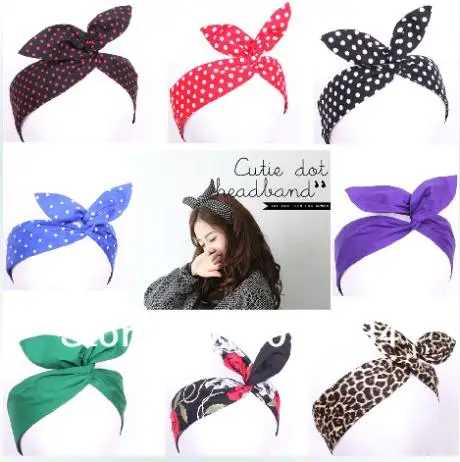 Бесплатная доставка Ретро проволочный ободок для волос головная повязка головы