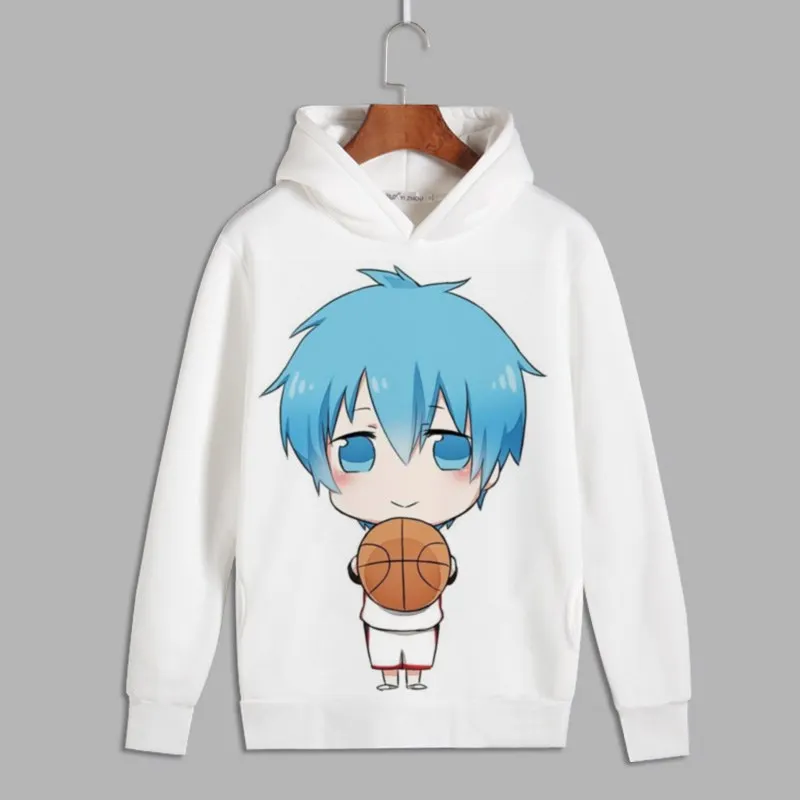 Худи унисекс флисовое без корзины с принтом|kuroko no basket cosplay|kagami taigakuroko |