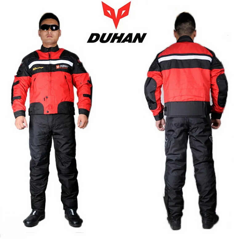 Костюм из куртки и брюк для езды на мотоцикле|motorcycle pants duhan|racing motorcycle suitmotorcycle riding |