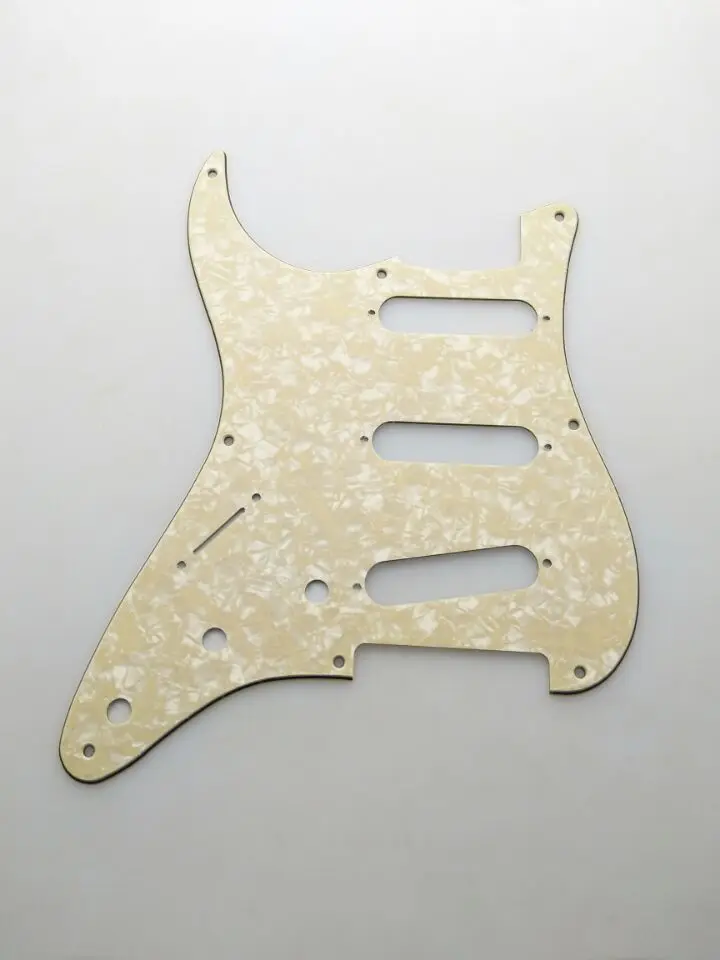Dopro lefty hand ST SSS pickguard для Strat США/Мексики крыла|Детали и аксессуары гитар| |