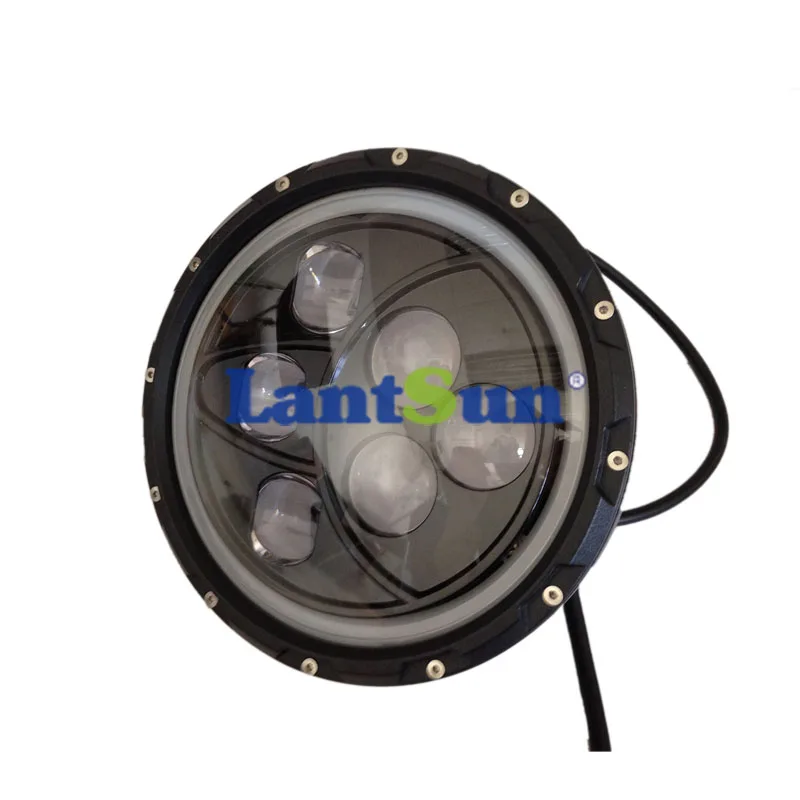Пара J107 круглый 60 Вт 7 дюймов Белый halo led фара для wrangler TJ LJ JK по низкой цене CJ-7 CJ-8