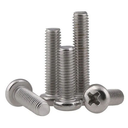 

304 Stainless Steel T818 Standard Round Pan Truss Phillips Cross Head Screw Bolt M1.6*3/4/5/6/8/10/12/16mm F