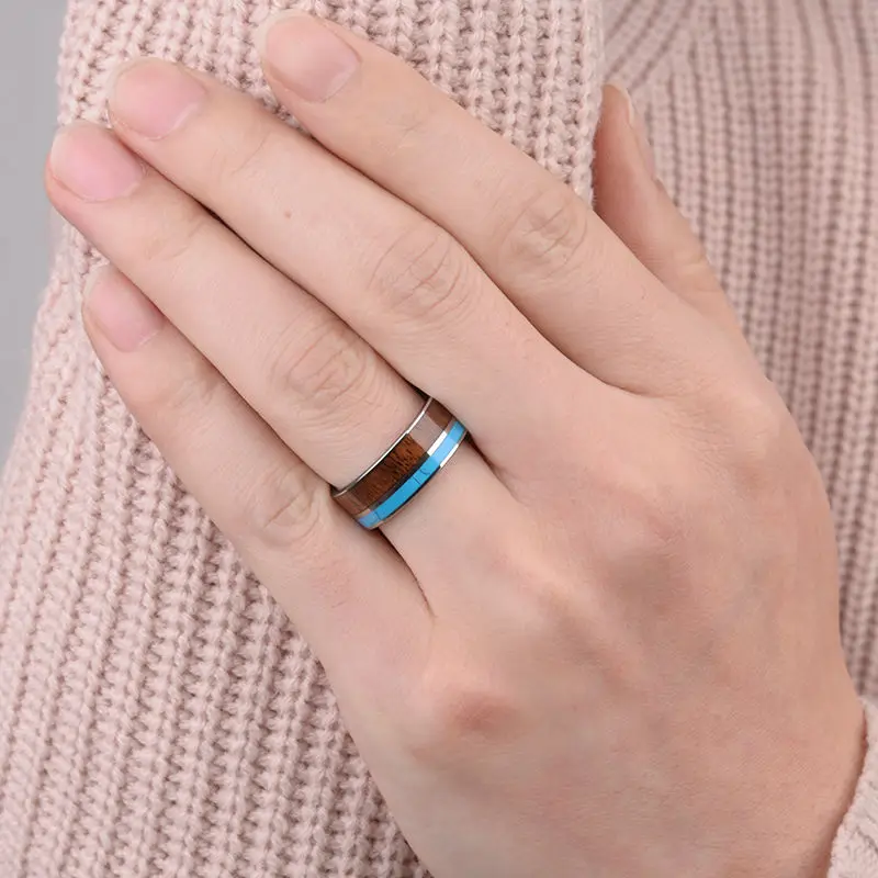 2017 новое поступление винтажные мужские кольца из карбида вольфрама шириной 8 мм с