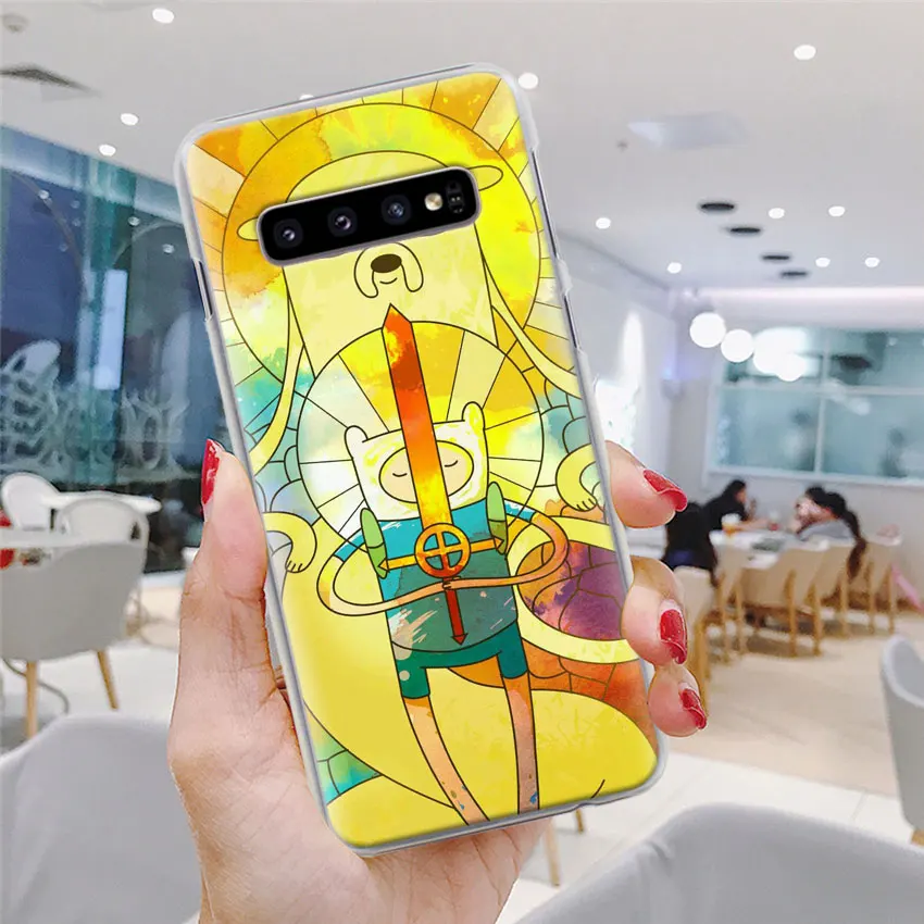 "Время приключений" Beemo Джейк чехол для телефона для samsung Galaxy S10e S10 плюс S7 S8 S9 Plus Note 8 9 M10 M20 M30 жесткий чехол Coque