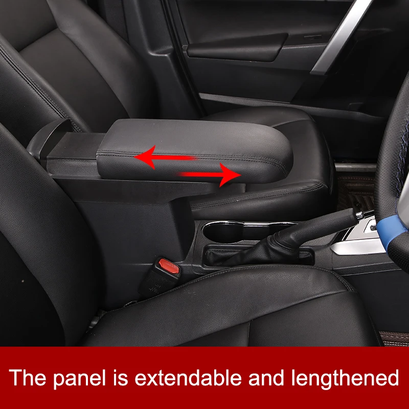 Для Toyota Corolla подлокотник защитная накладка коробка крышка для 2014-2019 COROLLA