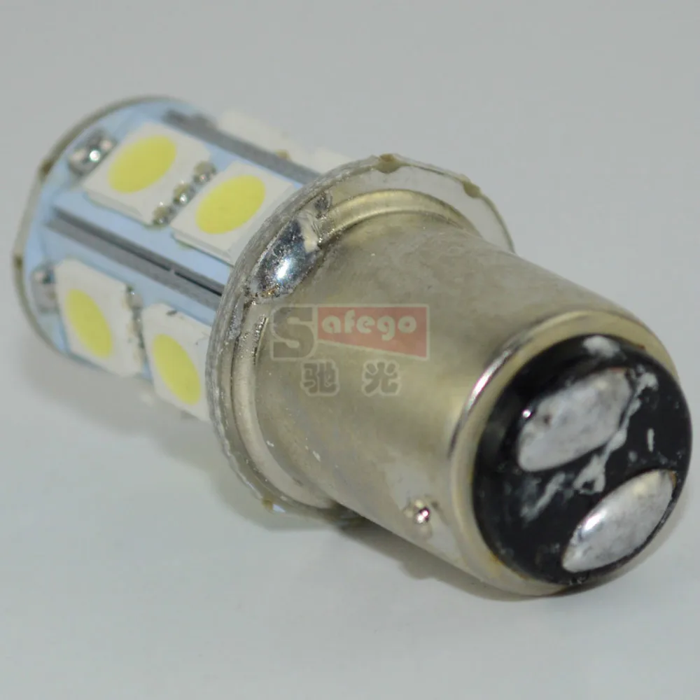 10 шт. 1156/1157 BA15S P21W 13 SMD led 1157 5050 13smd тормозной сигнал заднего хода поворота
